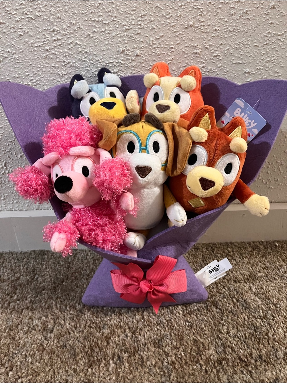 Bluey Plush Bouquet
